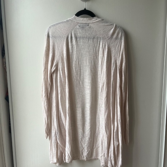 Off-White Long Thin Cardigan Sweater, Moschino, size XL - Picture 6 of 6